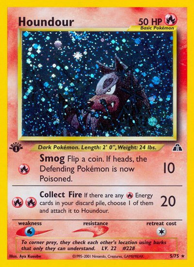Houndour 5 — Neo Discovery