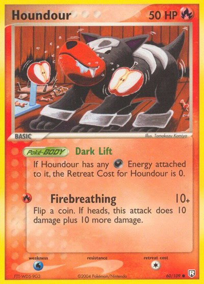 Houndour (60) 60 — EX Team Rocket Returns
