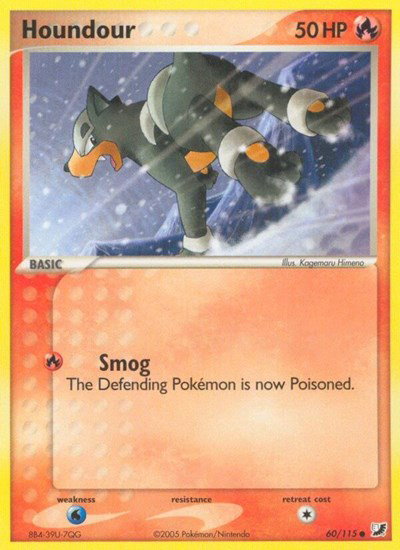 Houndour 60/115 — EX Unseen Forces
