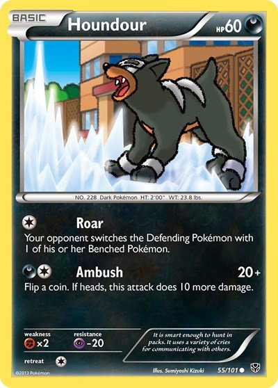 Houndour 55 — Plasma Blast