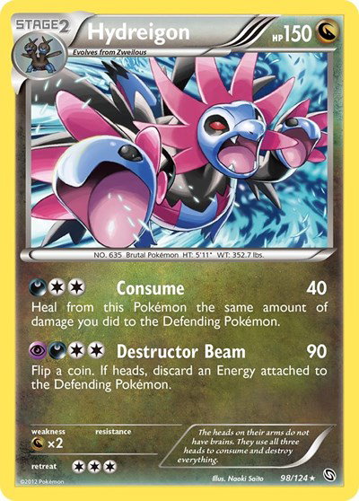 Hydreigon (98) 98 — Dragons Exalted