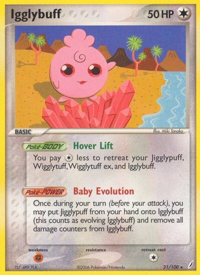Igglybuff 21 — EX Crystal Guardians