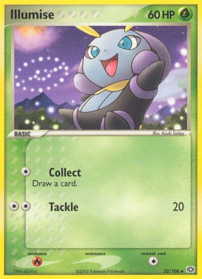 Illumise 32 — EX Emerald