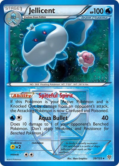 Jellicent (Team Plasma) 39 — Plasma Storm