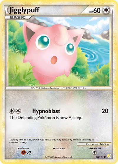Jigglypuff 68 — HeartGold SoulSilver