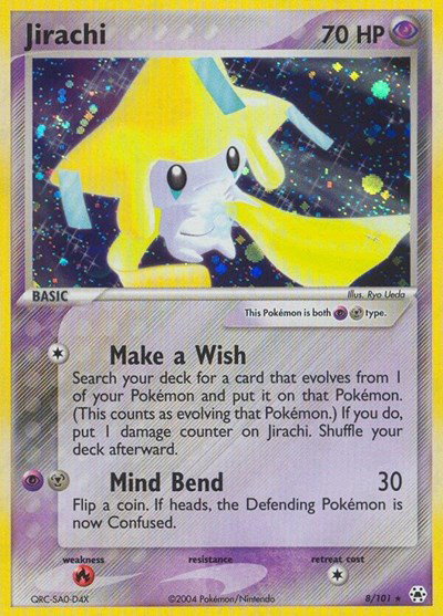 Jirachi 8 — EX Hidden Legends