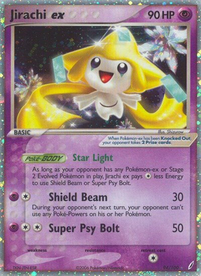Jirachi ex 94 — EX Crystal Guardians