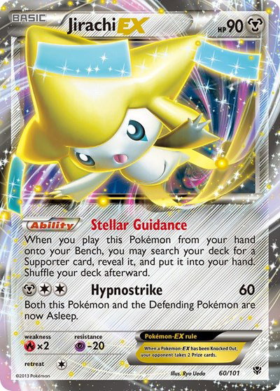 Jirachi EX 60 — Plasma Blast