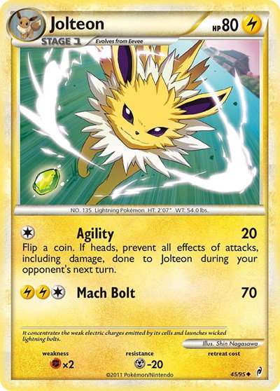 Jolteon 45 — Call of Legends
