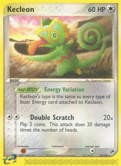 Kecleon 18 — EX Sandstorm