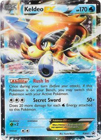 Keldeo EX BW61 — Black and White Promos