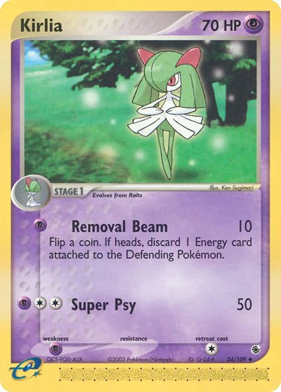 Kirlia (34) 34 — EX Ruby & Sapphire