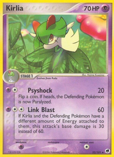 Kirlia 32/101 — EX Dragon Frontiers