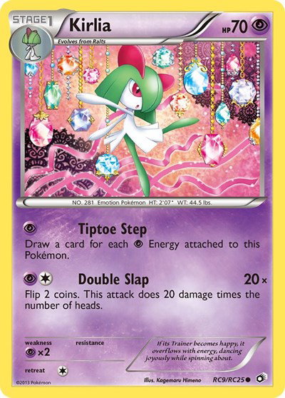 Kirlia RC9 — Legendary Treasures: Radiant Collections