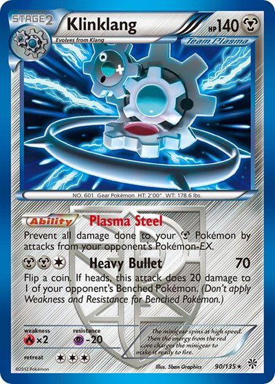 Klinklang (Team Plasma) 90 — Plasma Storm