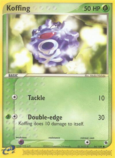 Koffing 54 — EX Ruby & Sapphire