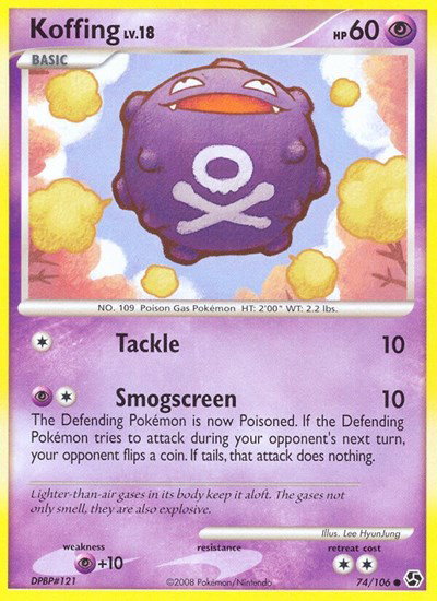 Koffing - 74 - Great Encounters Pokemon - Collectr