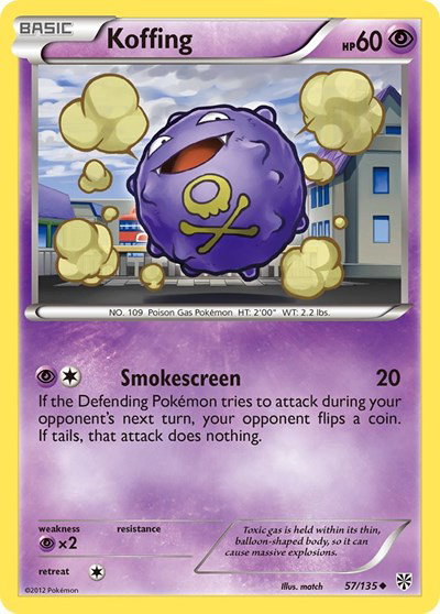 Koffing (57) 57 — Plasma Storm