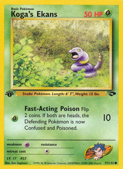 Koga's Ekans 77 — Gym Challenge