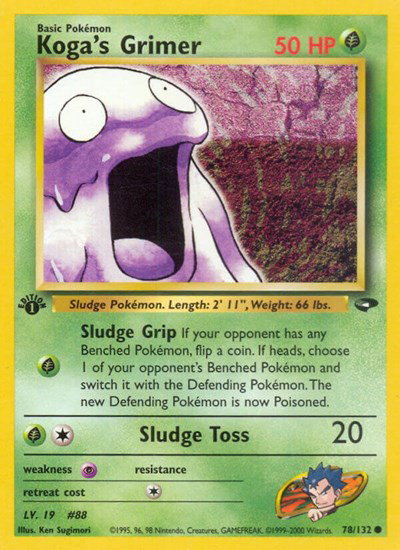 Koga's Grimer 78 — Gym Challenge