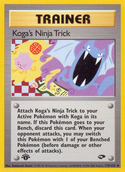 Koga's Ninja Trick 115 — Gym Challenge