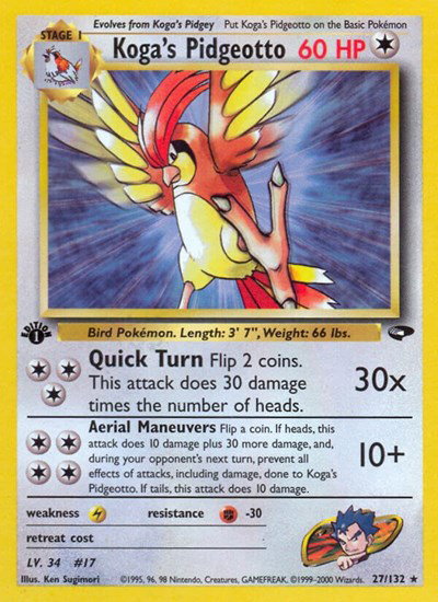 Koga's Pidgeotto 