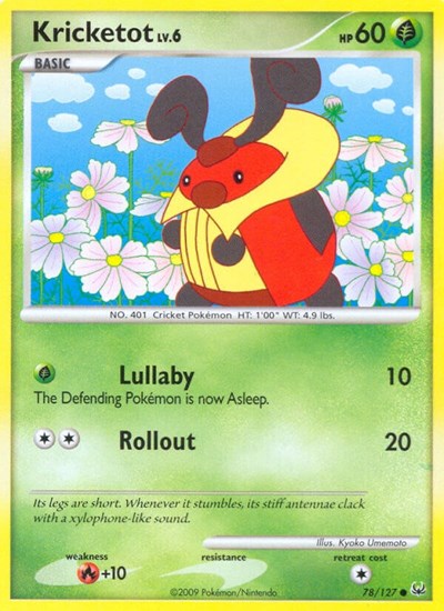 Kricketot 78 — Platinum