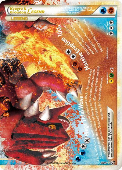 Kyogre & Groudon Legend (Bottom) 88 — Undaunted