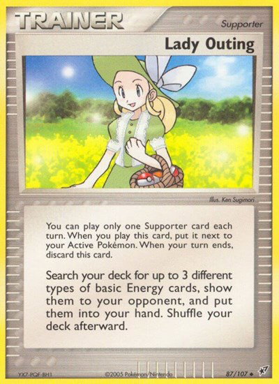 Lady Outing 87 — EX Deoxys
