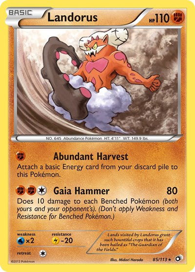 Landorus 85 — Legendary Treasures