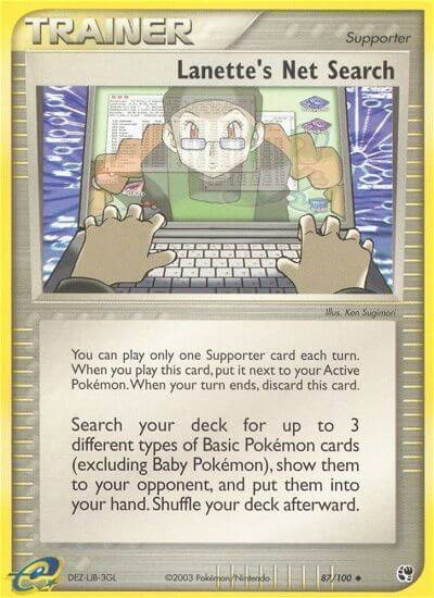 Lanette's Net Search 87 — EX Sandstorm