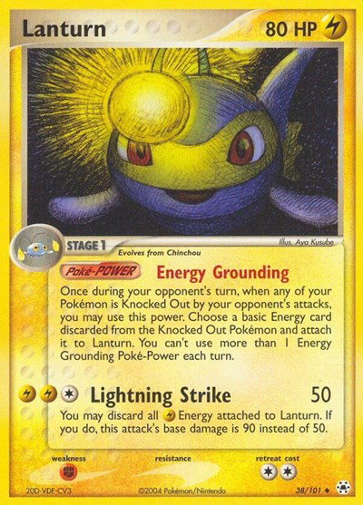 Lanturn 38 — EX Hidden Legends
