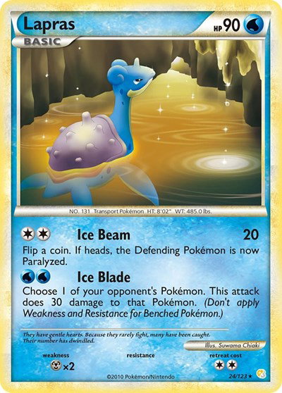 Lapras 24 — HeartGold SoulSilver