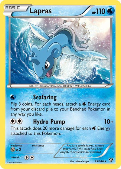 Lapras 35 — XY Base Set
