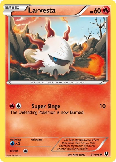 Larvesta (21) 21 — Dark Explorers