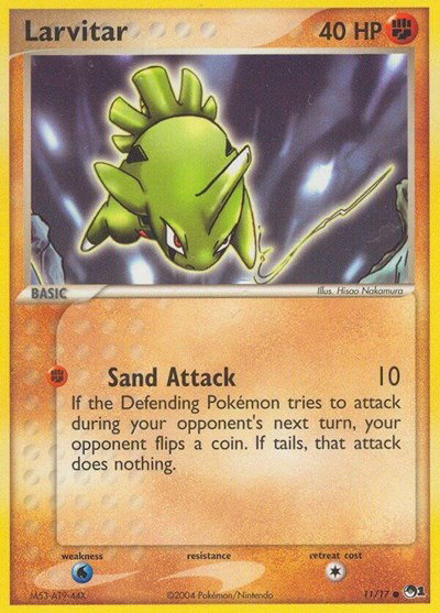 Larvitar 11 — POP Series 1