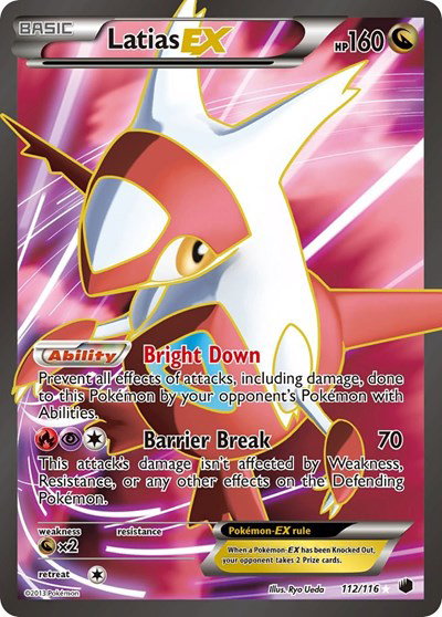 Latias EX (112 Full Art) 112 — Plasma Freeze