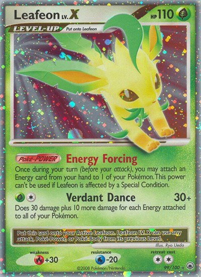 Leafeon Lv.X 99 — Majestic Dawn