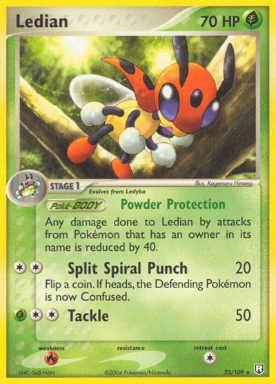 Ledian 23 — EX Team Rocket Returns