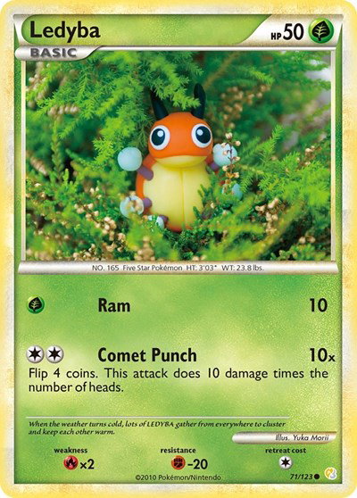 Ledyba 71 — HeartGold SoulSilver