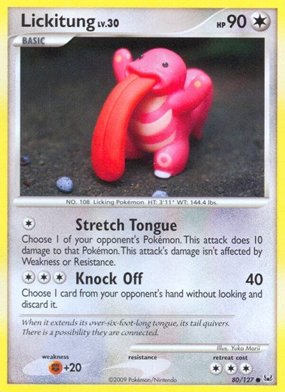 Lickitung 80 — Platinum