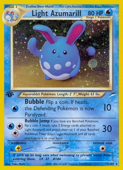 Light Azumarill 13 — Neo Destiny