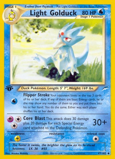 Light Golduck 47 — Neo Destiny