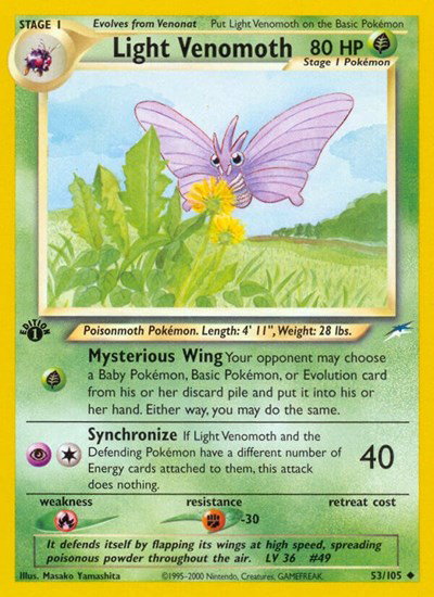 Light Venomoth 53 — Neo Destiny