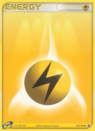 Lightning Energy 109 — EX Ruby & Sapphire