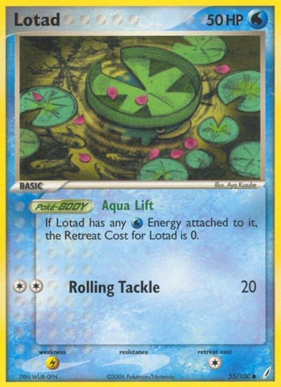 Lotad 55 — EX Crystal Guardians