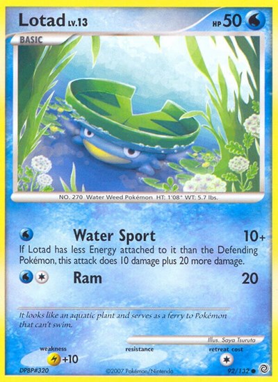 Lotad 92 — Secret Wonders