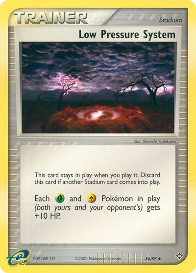 Low Pressure System 86 — EX Dragon