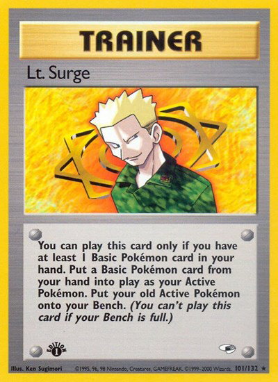 Lt. Surge (101) 101 — Gym Heroes