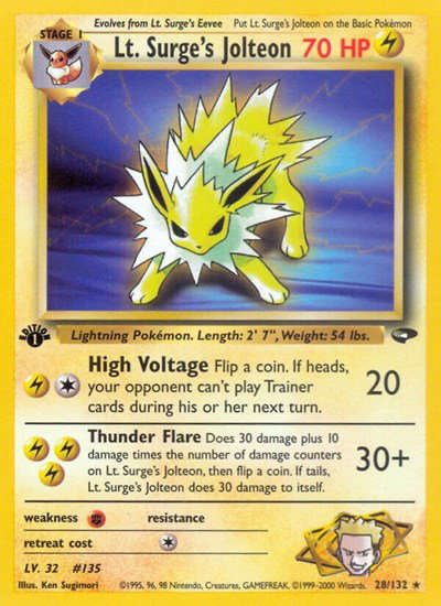 Lt. Surge's Jolteon 